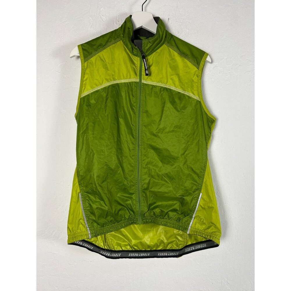 Novara Women's Bike Vest Green Mesh Sleeveless Cycling Top Large Lightweight